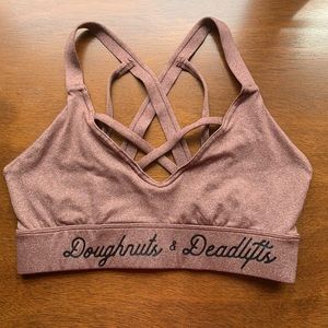 Doughnuts and Deadlifts Ooh La La Empower Bra